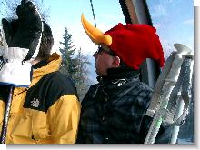 Da oben gehts runter