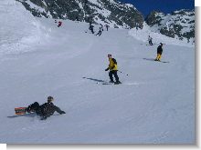 Der n&auml;chste Tag geht mit einem Sturz los